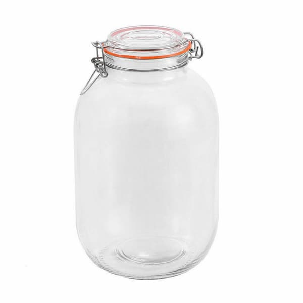 Purkki La Mediterránea Ilmatiivis Lasi 4,2 L (4 osaa)