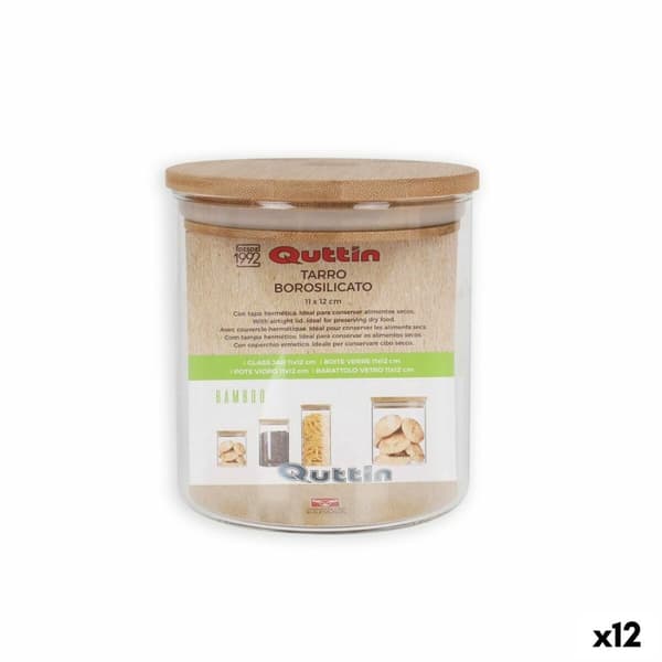 Burk Quttin Silikon Borosilikatglas 700 ml (12 antal)