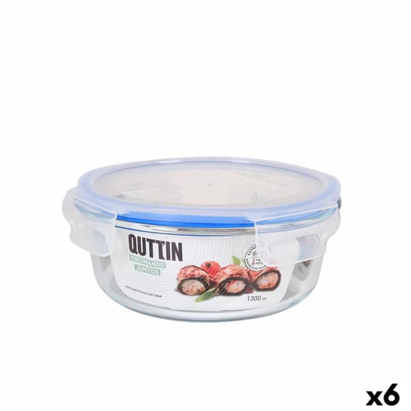 Ilmatiivis eväsrasia Quttin Pyöreä 1,3 L (6 osaa)