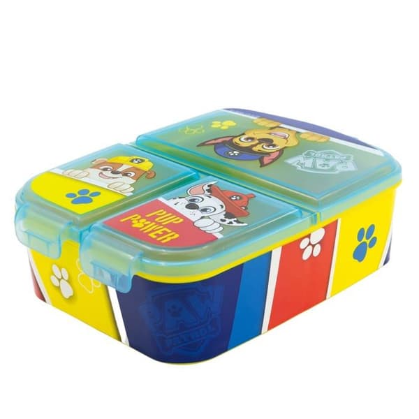 Lunchlåda - Stor måltidslåda - 74620 - LUNCHBOX MED FLERA FACK | PAW PATROL PUP POWER