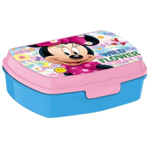 Disney matlåda Minnie Mouse junior 8 x 20 blå/rosa