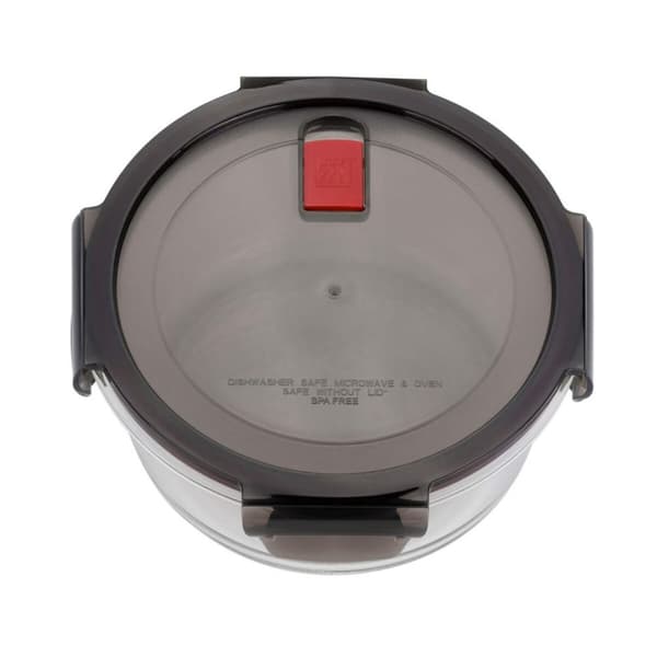 Lunchlåda Zwilling Gusto Transparent Glas Plast 1,3 L Rund