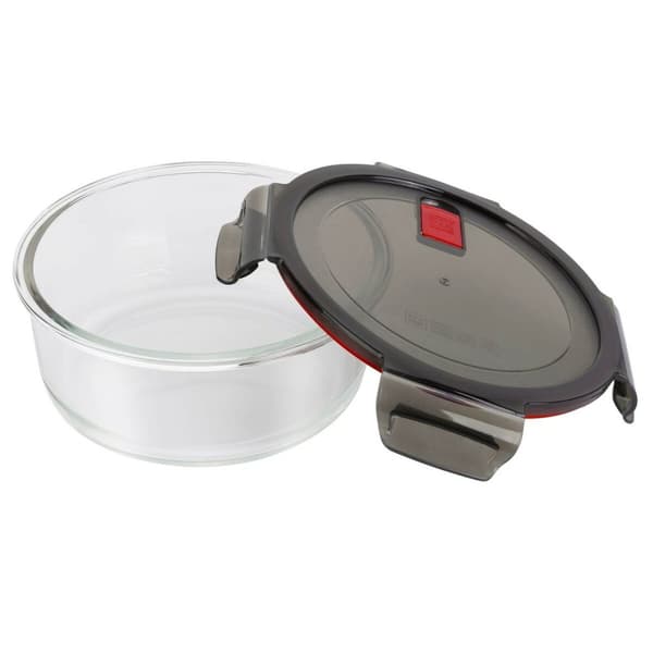 Lunchlåda Zwilling Gusto Transparent Glas Plast 1,3 L Rund