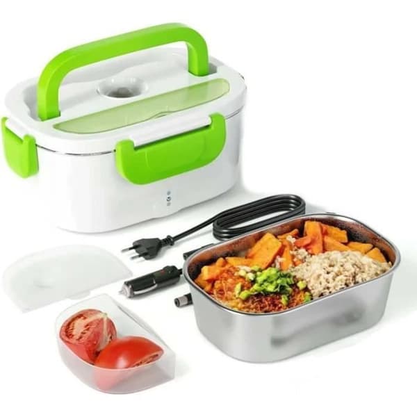 Lunch Box - Noname - Elektrisk Värmeskåp - 1.5L - Rostfritt Stål - 60W