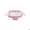 Miniatyrbild 2 av 6: Bergner Lunchbox Set Q4052 Röd fyrkantig borosilikatglas (3 st)