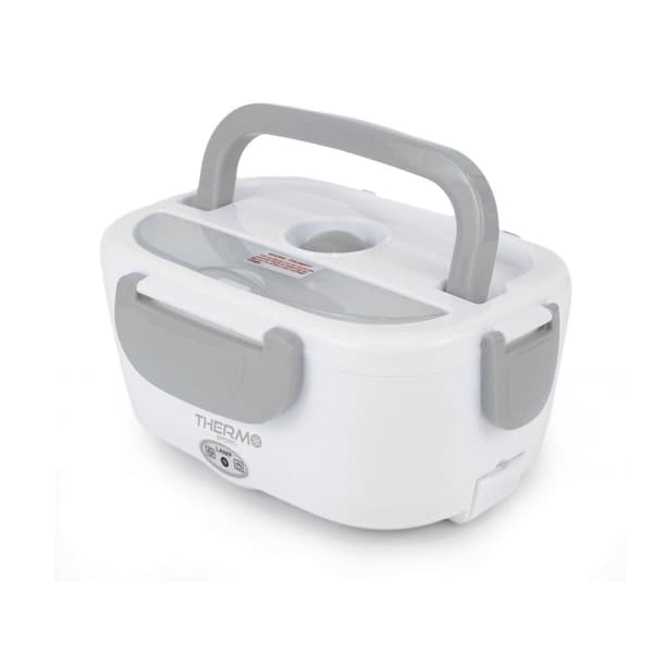Elektrisk lunchbox Quttin 88459 1,05 L Grå 23 x 17 x 10 cm