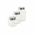 Pikkukuva 3 / 4: 3 purkkia DKD Home Decor 750 ml 8,5 x 8,5 x 18 cm
