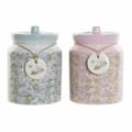 Pikkukuva 4 / 4: Purkki DKD Home Decor Gėlės 15,5 x 15,5 x 21 cm (2 osaa)