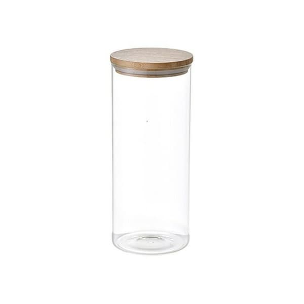 Uppsättning med 3 Burkar San Ignacio Transparent Glas