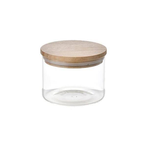 Uppsättning med 3 Burkar San Ignacio Transparent Glas