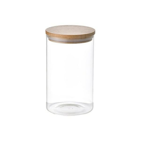Uppsättning med 3 Burkar San Ignacio Transparent Glas
