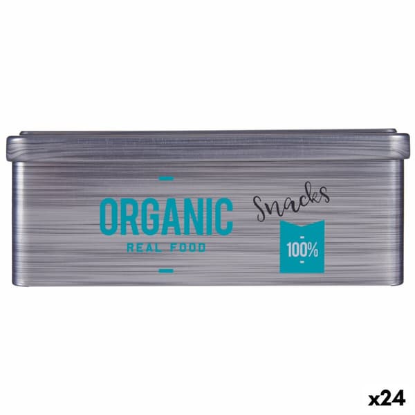 Blik Kinvara Organic Grå Snacks (24 enheder)