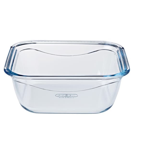 Ilmatiivis eväsrasia Pyrex Cook & go 21 x 21 x 9 cm Sininen 1,9 L Lasi (6 osaa)