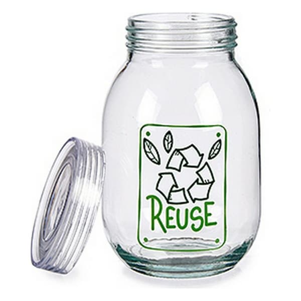 Burk Vivalto Reuse Transparent 1,8 L Glas (4 antal)