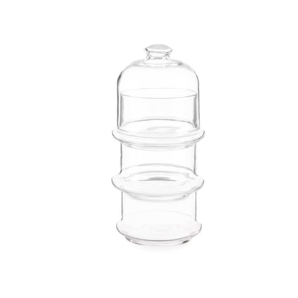 Burk Patisserie Choklad Transparent Glas 10 x 25 x 10 cm (6 antal)