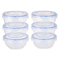 Pikkukuva 2 / 3: Eväsrasiasetti Ilmatiivis Sininen Läpinäkyvä Muovinen 800 ml 15,5 x 7,5 x 15,5 cm (8 osaa)