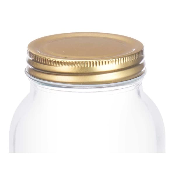 Beholder Vivalto LGMS01-PK Gennemsigtig Gylden 950 ml (12 enheder)