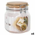 Miniatyrbillede 1 af 2: Blik Borgonovo 750 ml Hermetisk Bambus 10 x 10 x 13 cm (6 enheder)