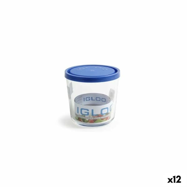 Purkki Borgonovo Igloo Sininen 800 ml (12 osaa)