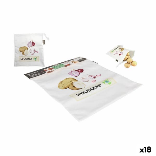 Genanvendelig madpose Quttin 39,5 x 35 cm (18 enheder)