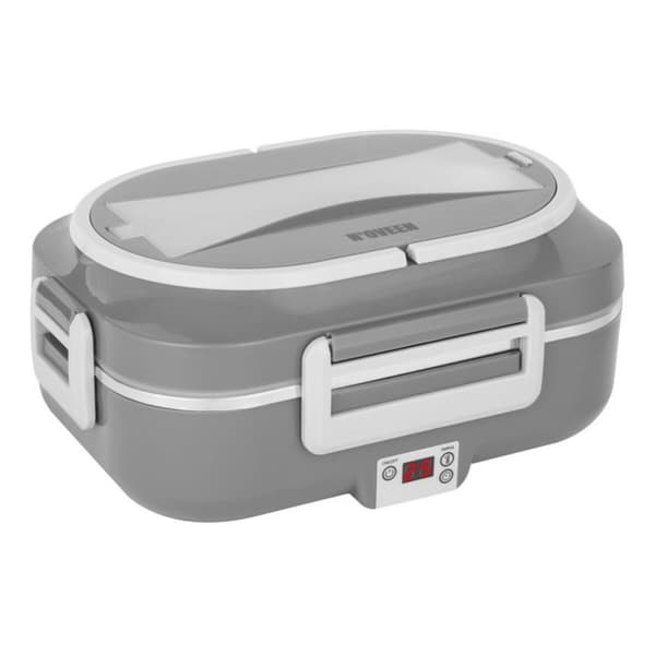 Elektroninen Eväslaatikko N'oveen LB640 Tumman harmaa Ruostumaton teräs 24 x 11 x 18,5 cm