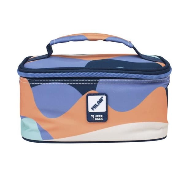 Liten isolerad matväska - The Fun - Blå - 1,5 liter - Dimensioner 22x12,5x12 cm - Rektangulär