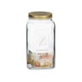 Miniatyrbild 3 av 4: Burk Pasabahce Homemade Transparent Gyllene 3 L (6 antal)