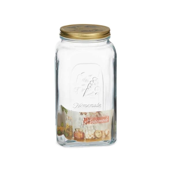 Burk Pasabahce Homemade Transparent Gyllene 3 L (6 antal)