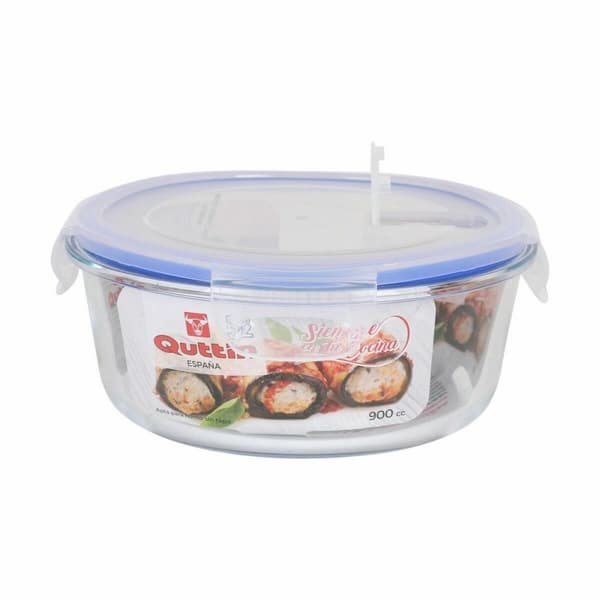 Hermetisk matlåda Quttin Rund 900 ml (6 antal)