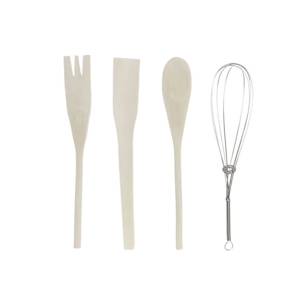 Blik DKD Home Decor Grøn Multifarvet Syren Metal Træ MDF 12 x 12 x 25 cm (2 enheder)