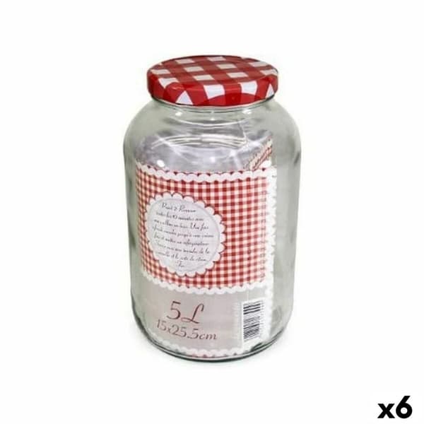 Blik Inde Galon MULTIFUNKTIONEL Glas (6 enheder)
