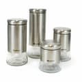 Miniatyrbillede 3 af 3: Blik Quttin Stål Glas 11,5 x 11,5 x 29 cm (12 enheder) (2200 ml)