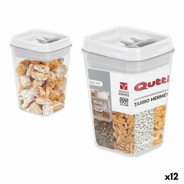 Beholder Quttin Hermetisk 2,3 L 12,8 x 23 cm (12 enheder) (2300 ml)