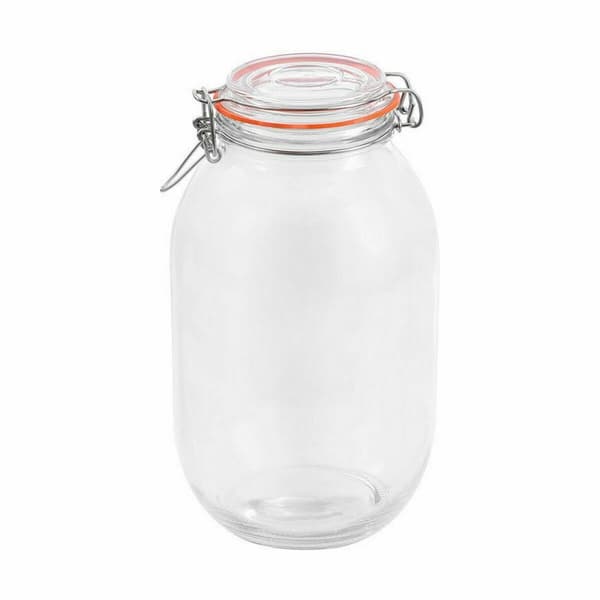 Beholder La Mediterránea Hermetisk Glas 3 L (6 enheder)