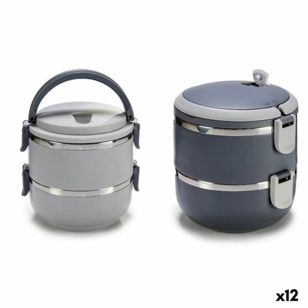 Madkasse 1,5 L 14,5 x 15,3 x 16 cm (12 enheder)