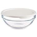 Miniatyrbillede 2 af 4: Rund madkasse med låg Pasabahce Chefs Hvid 595 ml 14 x 6,3 x 14 cm (6 enheder)