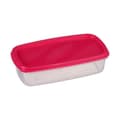 Miniatyrbilde 8 av 10: Sett med 6 matbokser 5five Simply Smart polypropylen 300 ml 225 ml 175 ml 12,5 ml 0,3 g 245 ml Flerfarget Rektangulær