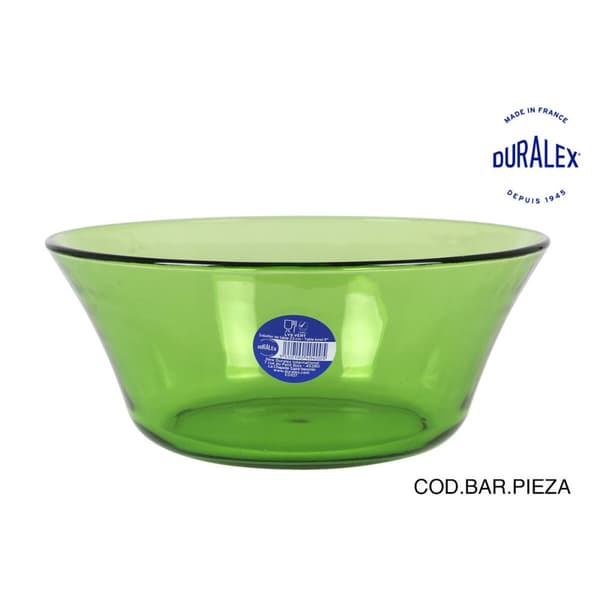 Salatbolle Duralex Lys 23 x 9,5 cm Grønn
