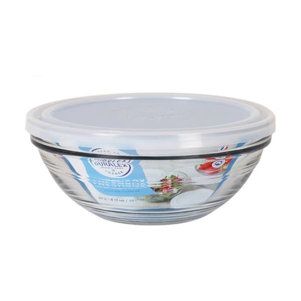 Rund Lunsjboks med Lokk Duralex FreshBox 970 ml