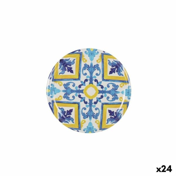 Sett med lokk Sarkap   Mosaikk 6 Deler 7 x 0,8 cm (24 enheter)