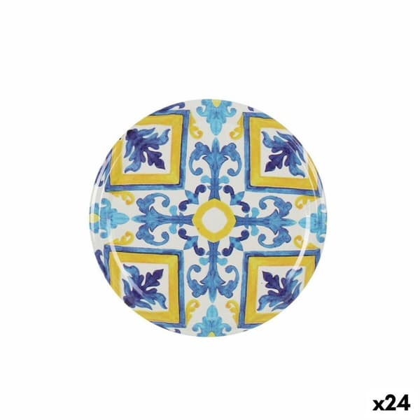 Sett med lokk Sarkap   Mosaikk 6 Deler 8,5 x 0,8 cm (24 enheter)