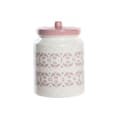 Pikkukuva 1 / 3: Purkki DKD Home Decor 15,5 x 15,5 x 21 cm Pinkki Valkoinen Dolomite