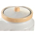 Pikkukuva 2 / 3: Purkki DKD Home Decor 15 x 15 x 21 cm Valkoinen Keltainen Dolomite Shabby Chic