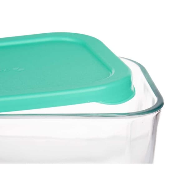 Eväsrasia Pasabahce SNOW BOX Vihreä Läpinäkyvä Lasi Polyetyleeni 420 ml 12,5 x 6 x 9,5 cm (12 osaa)