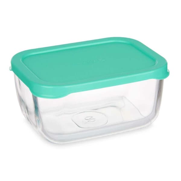 Eväsrasia Pasabahce SNOW BOX Vihreä Läpinäkyvä Lasi Polyetyleeni 420 ml 12,5 x 6 x 9,5 cm (12 osaa)