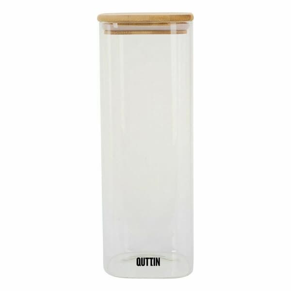 Purkki Quttin Bambu Neliö 2,15 L 10,2 x 28 cm (12 osaa)