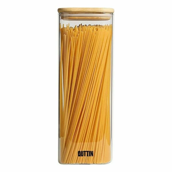 Purkki Quttin Bambu Neliö 2,15 L 10,2 x 28 cm (12 osaa)