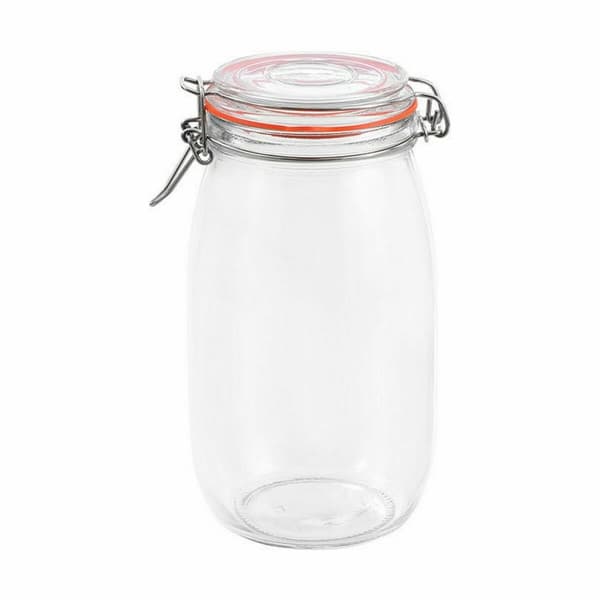Purkki La Mediterránea Ilmatiivis Lasi 1,5 L (12 osaa)