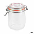 Miniatyrbilde 1 av 2: Krukke La Mediterránea Hermetisk Glass 750 ml (12 enheter)