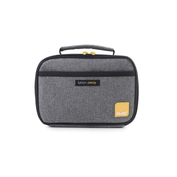 Lunchlåda med tillbehör Ibili 753401g Grå Polyester Borosilikatglas 21 x 13 x 14 cm